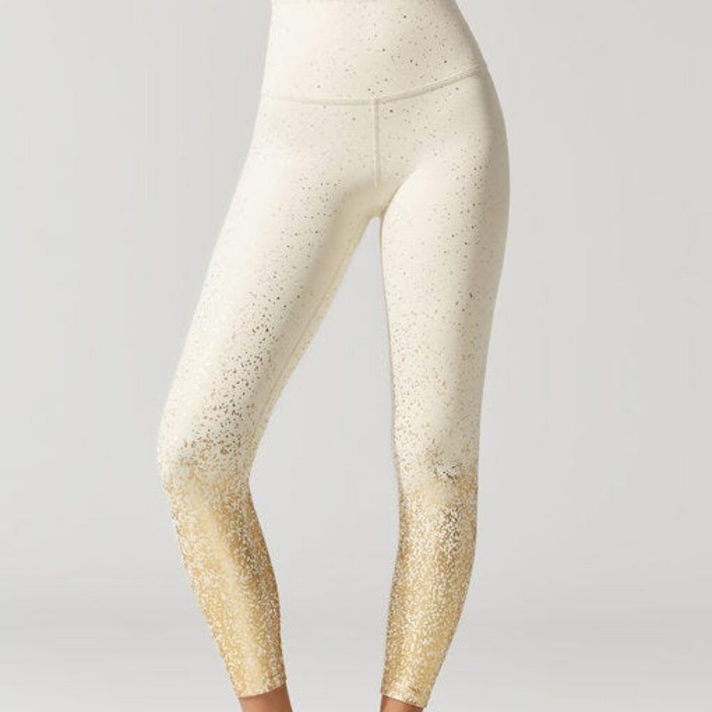 Beyond Yoga Alloy Ombre High-Waisted Midi Legging Size XS